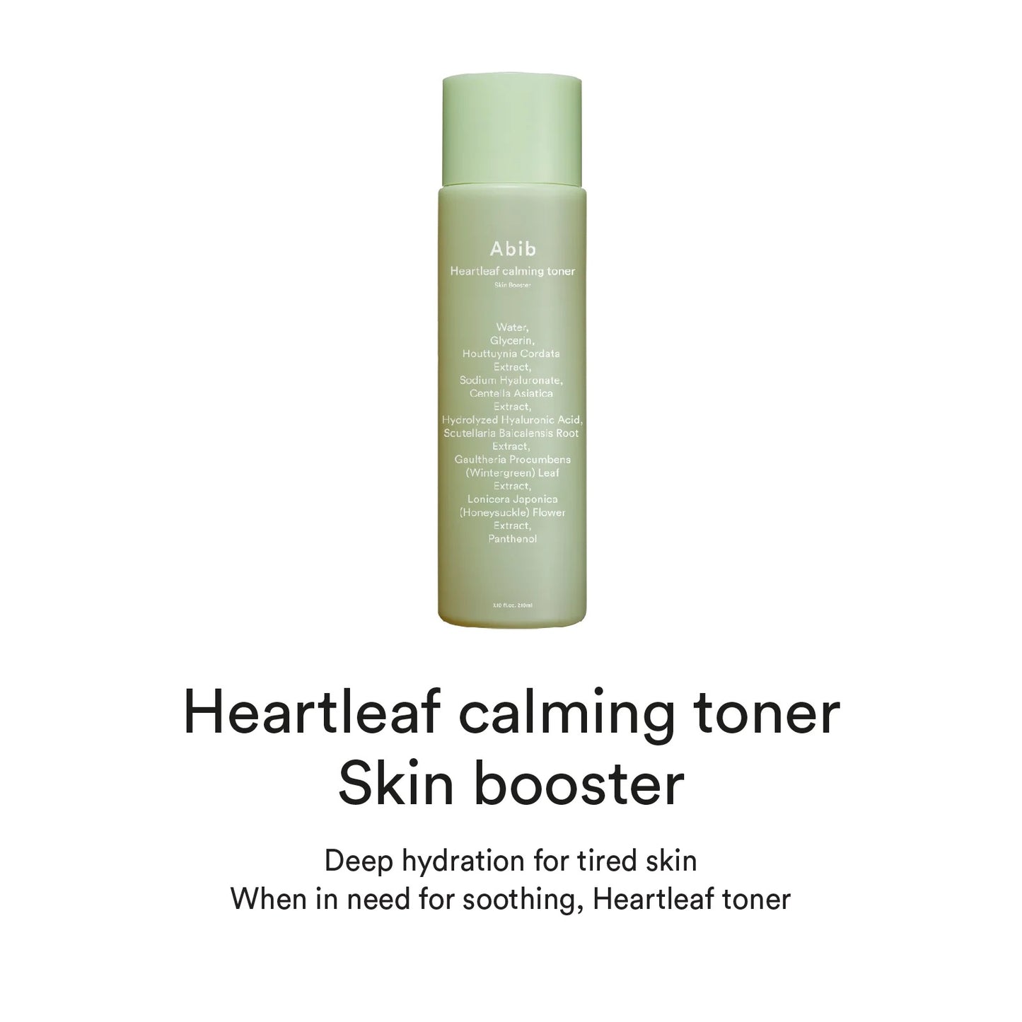 Abib - Heartleaf Calming Toner Skin Booster 200ml
