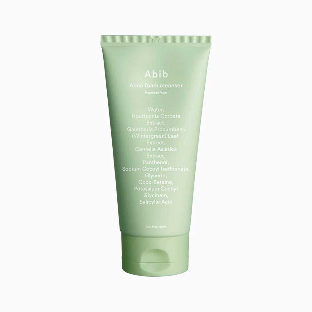 Abib - Mousse nettoyante anti-acné Heartleaf 150 ml