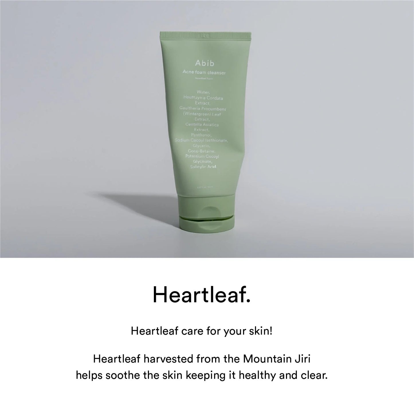 Abib - Mousse nettoyante anti-acné Heartleaf 150 ml