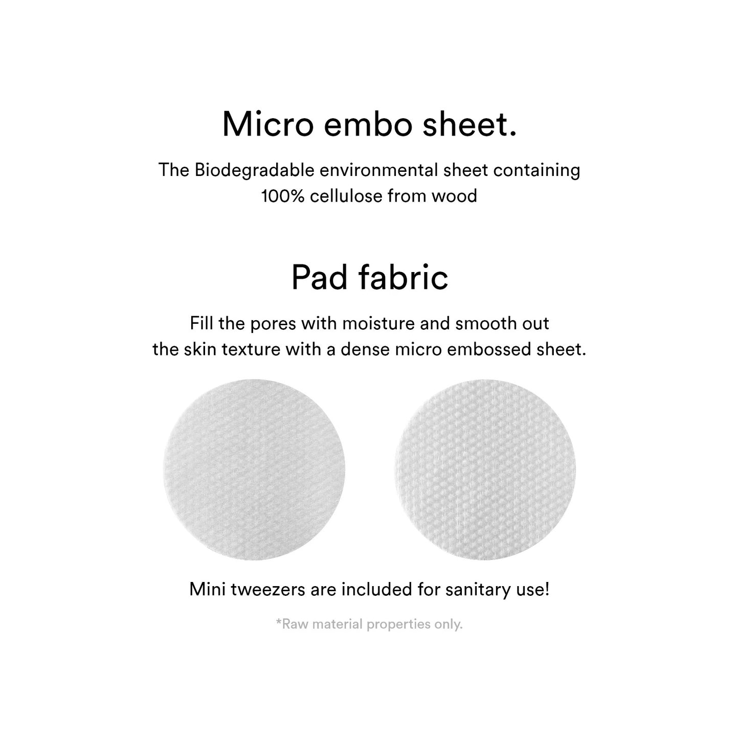 Abib - Tampons hydratants Sedum Hyaluron Toucher 165 ml, 75 tampons