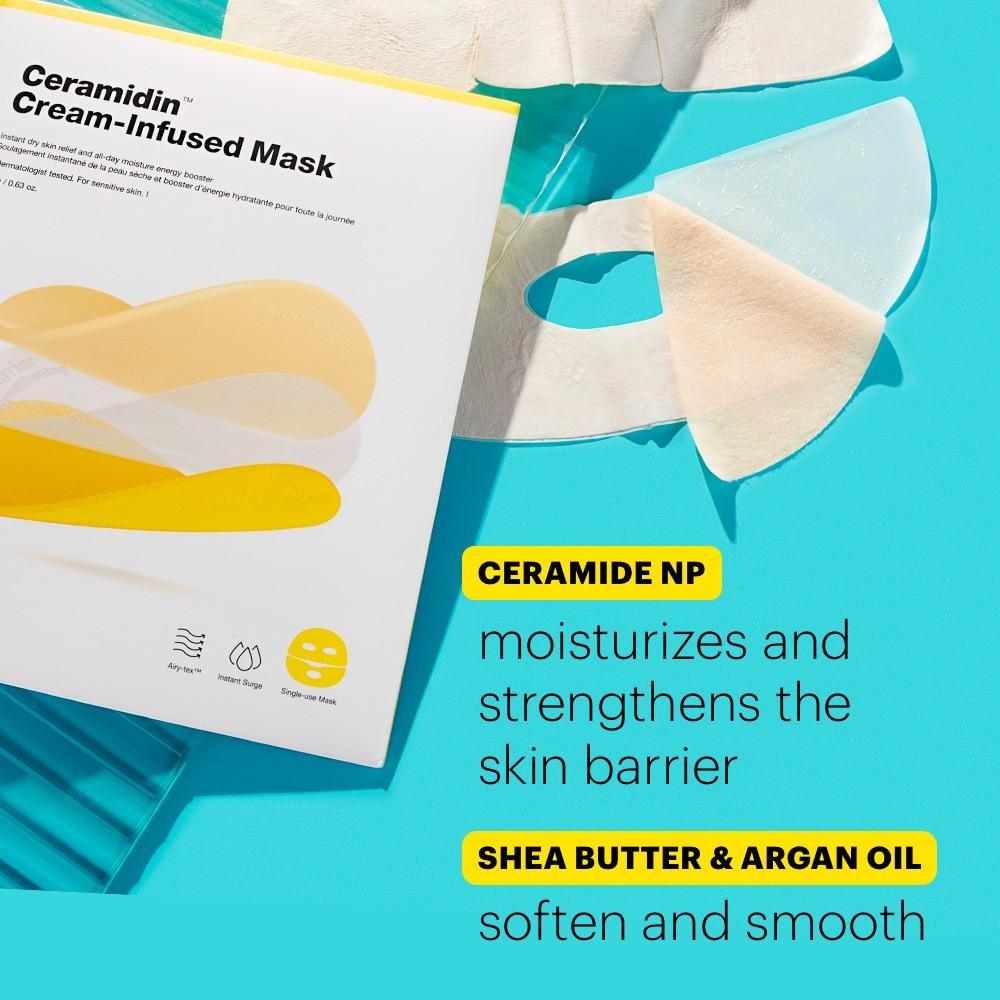 Dr.Jart+ - Ceramidin Cream-Infused Mask 18g - 5pcs