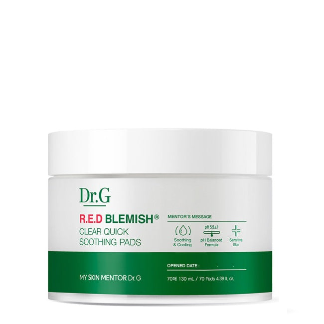 Dr.G - Red Blemish Clear Quick Soothing Pads 70ea
