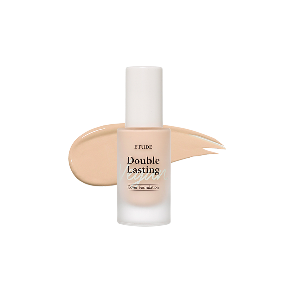 Etude House - Double Lasting Vegan Cover Foundation 30g - No.23N1 Sand