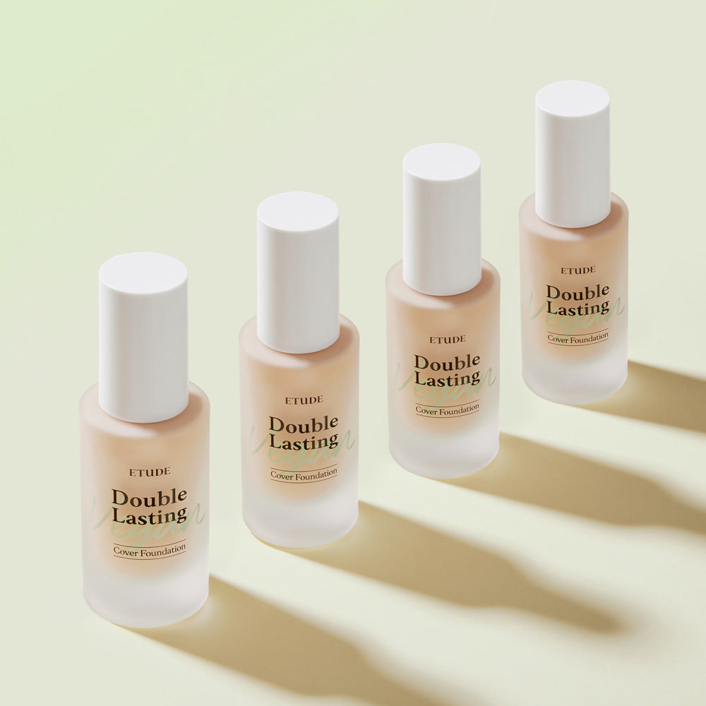 Etude House - Double Lasting Vegan Cover Foundation 30g - No.23N1 Sand