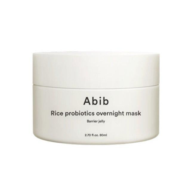 Abib - Masque de nuit probiotique au riz, gelée barrière 80 ml