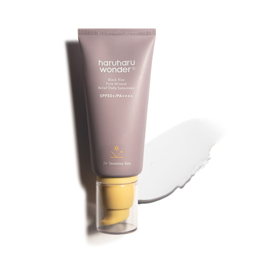haruharu wonder - Black Rice Pure Mineral Relief Daily Sunscreen Unscented SPF50+ 50ml