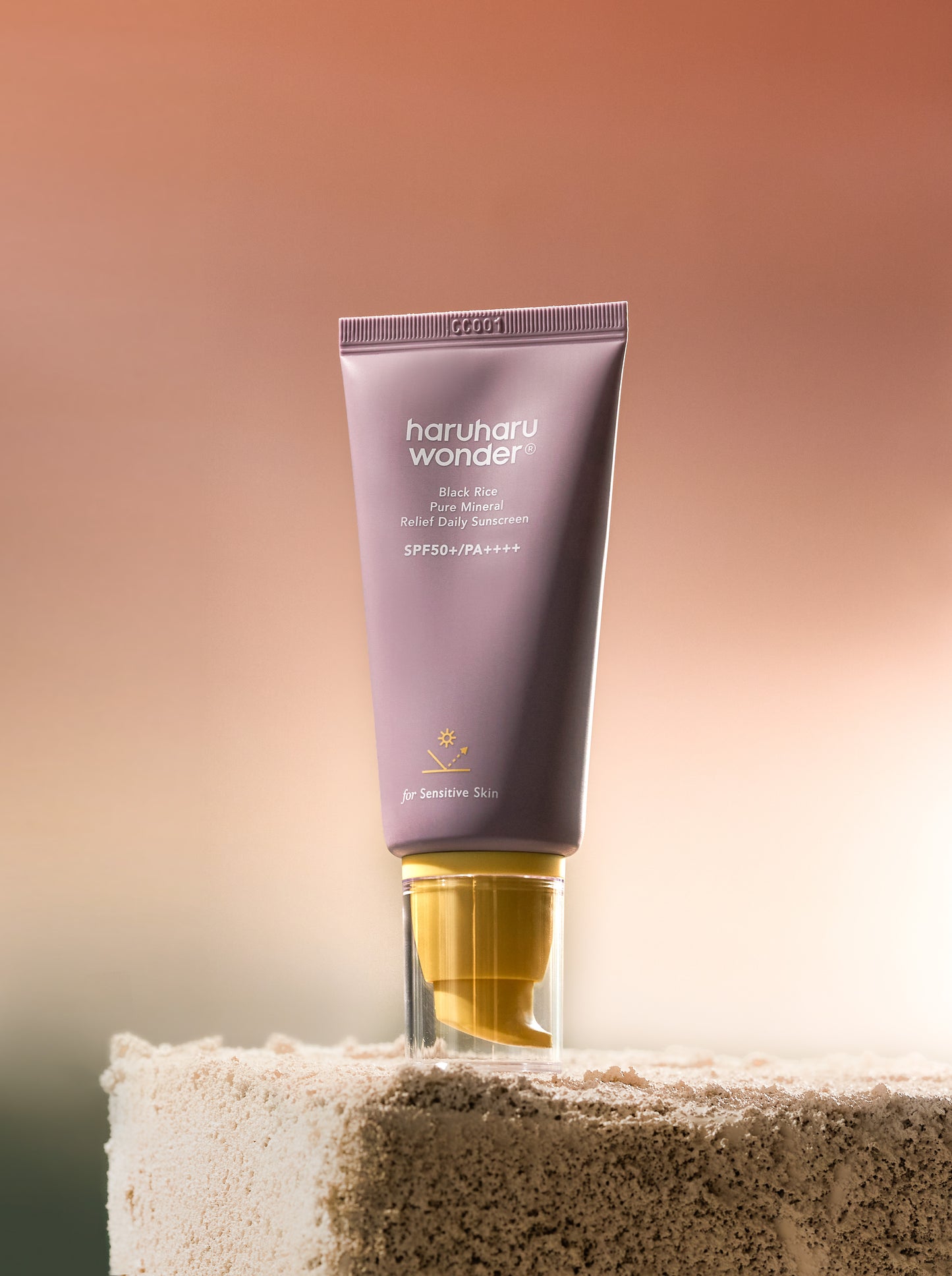 haruharu wonder - Black Rice Pure Mineral Relief Daily Sunscreen Unscented SPF50+ 50ml