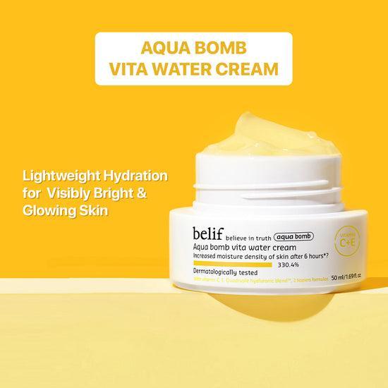 Belif - Aqua bomb vita water cream 50ml