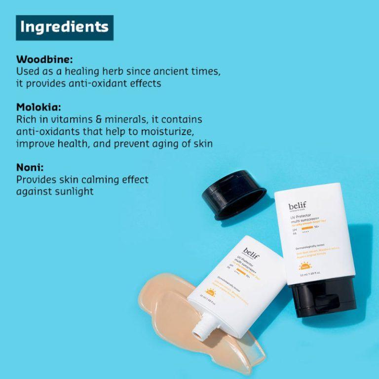Belif - UV protector multi sunscreen+ 50ml