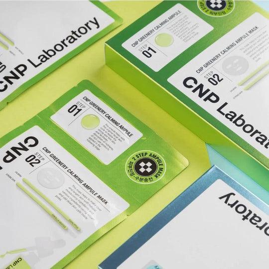 CNP Laboratory - 2-Step Greenery Calming Ampule Mask 5ea
