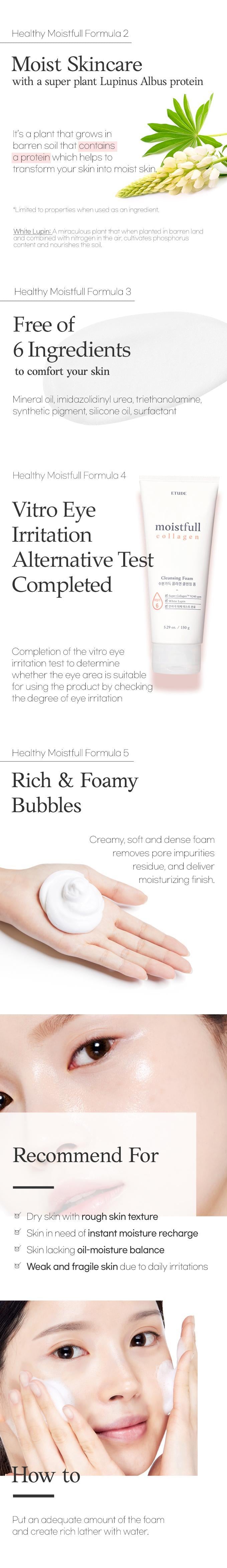 Etude House - Moistfull Collagen Cleansing Foam 150ml