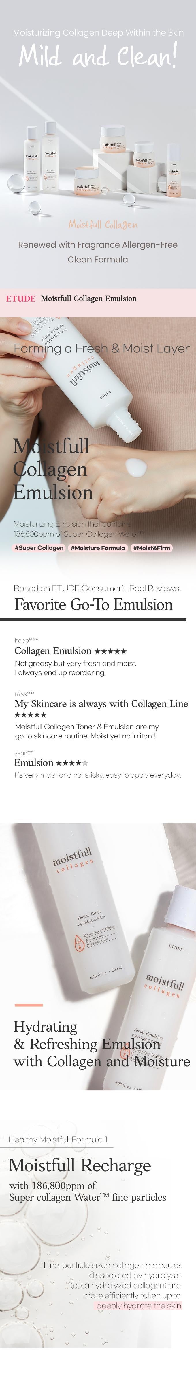 Etude House - Moistfull Collagen Emulsion 180ml