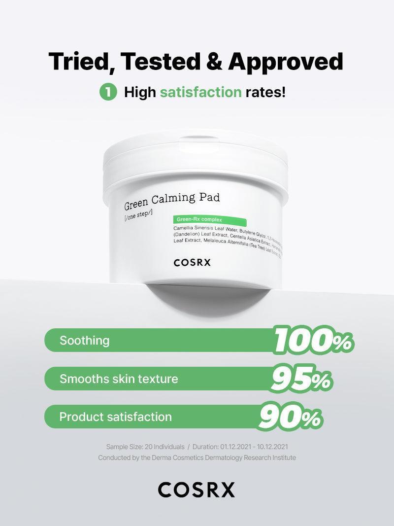 COSRX - One Step Green Hero Calming Pad 70pcs