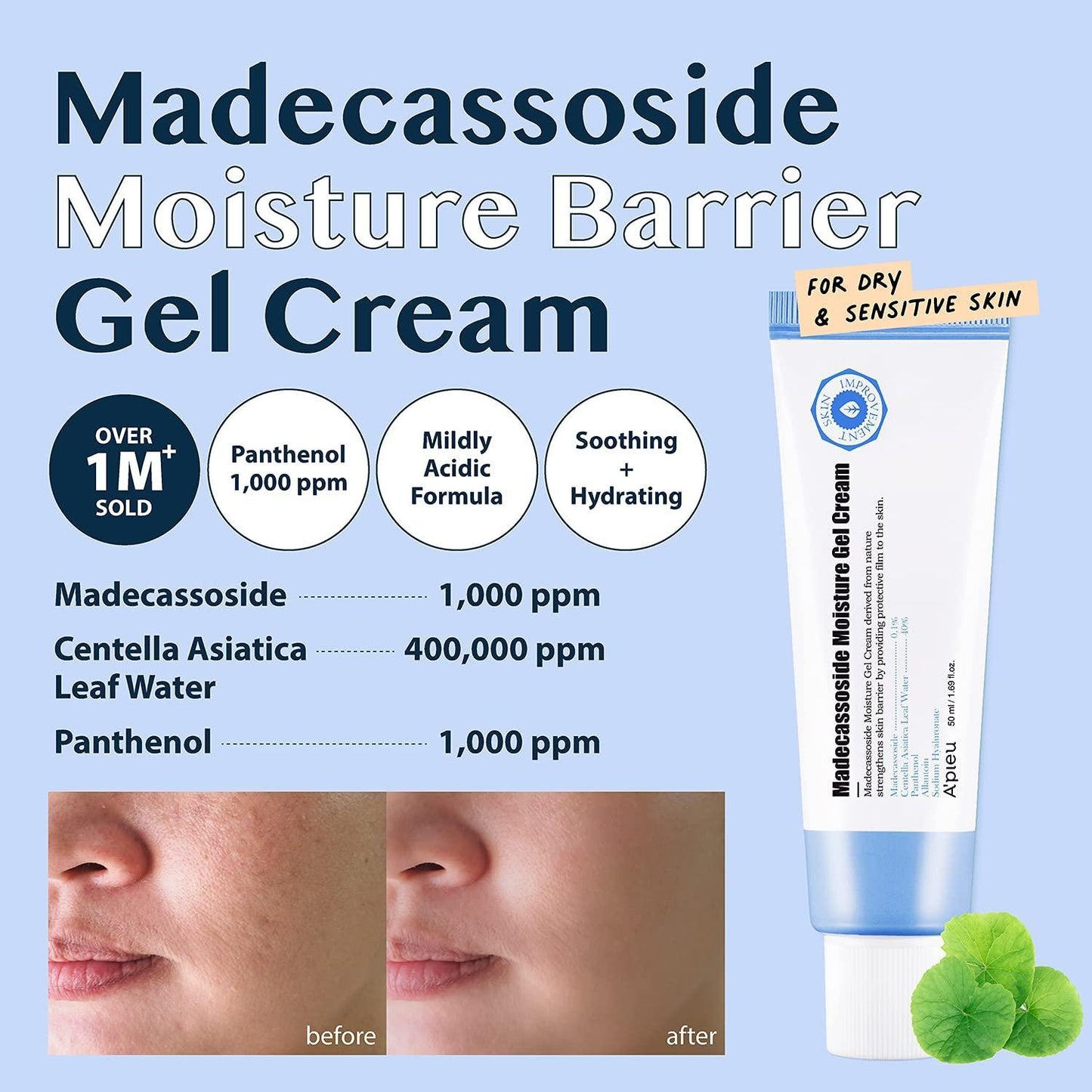 A’pieu - Madecassoside Moisture Gel Cream 50ml