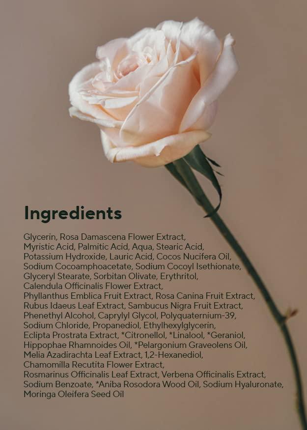 Aromatica - Crème nettoyante revitalisante à l'infusion de rose 145 g