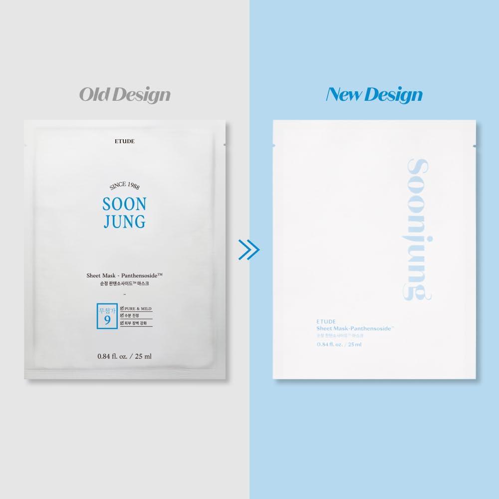 Etude House - SoonJung Mask Panthensoside 10 sheets