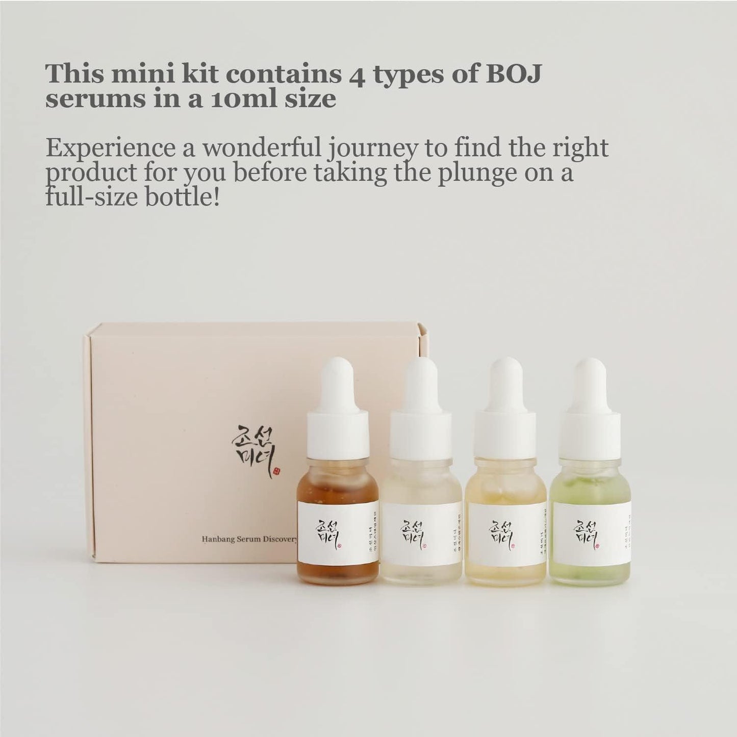 Beauty Of Joseon - Hanbang Serum Discovery Kit 10ml*4ea