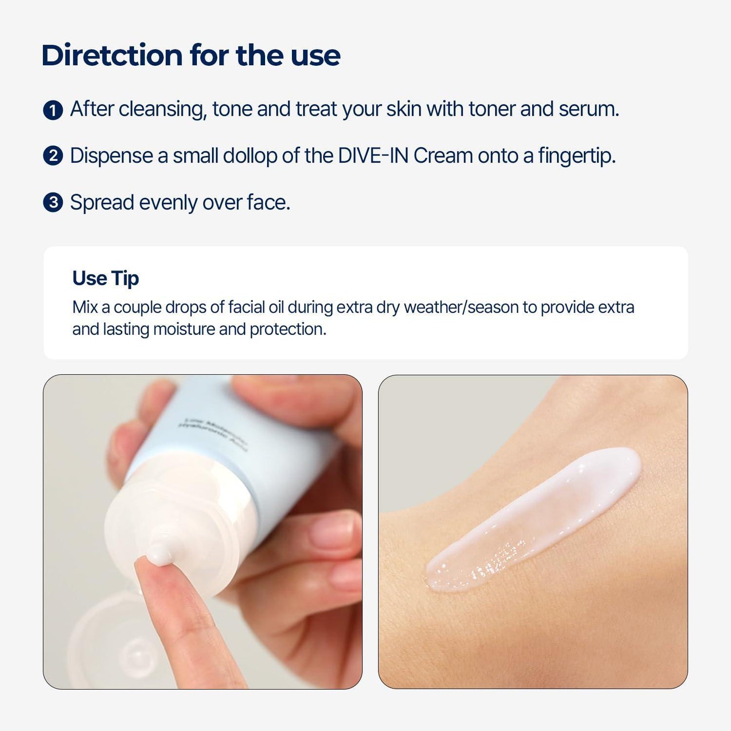 Torriden - DIVE IN Low Molecular Hyaluronic Acid Cream 80ml