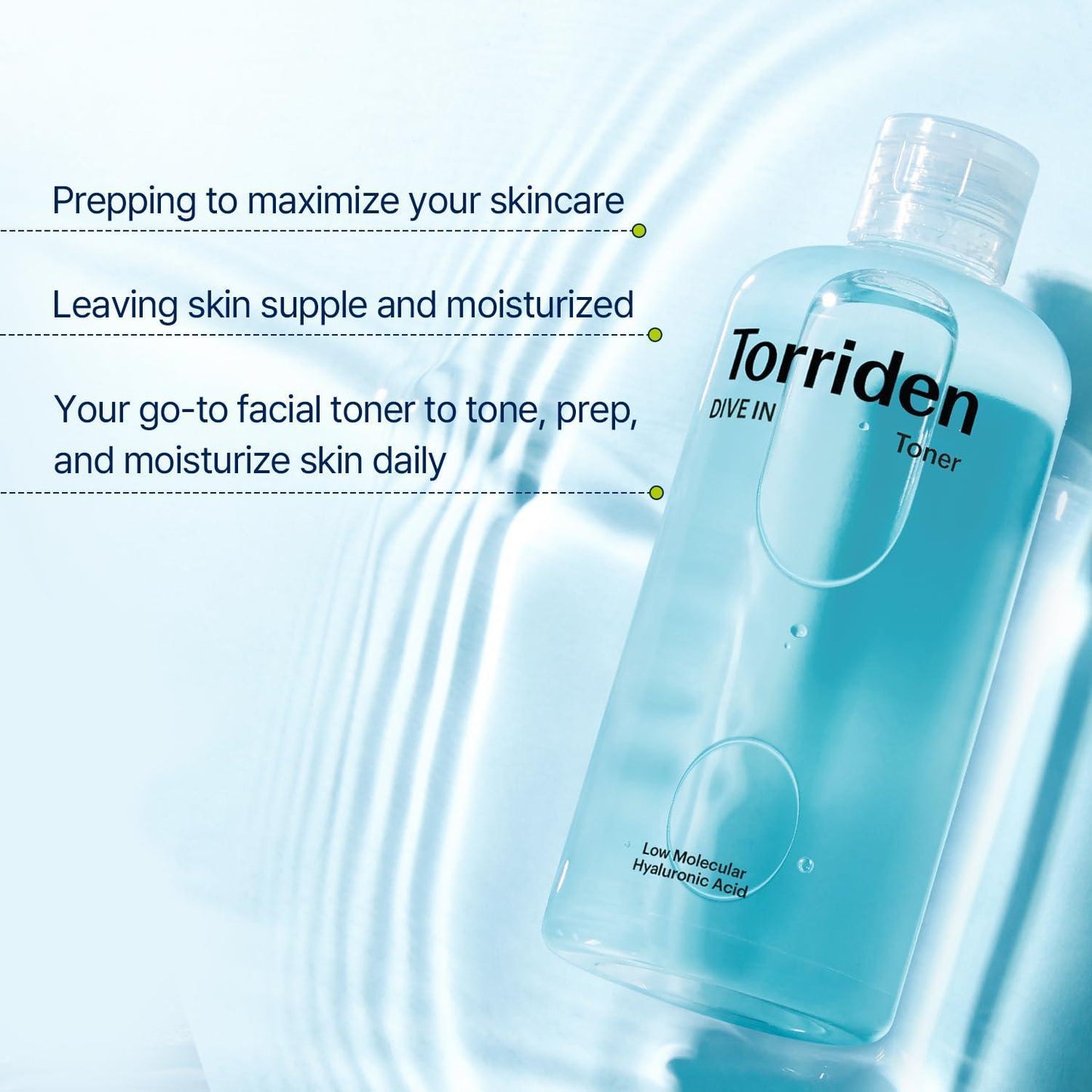 Torriden - DIVE IN Low Molecular Hyaluronic Acid Toner 300ml