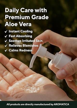 Aromatica - Gel Apaisant à l'Aloe Vera 300ml