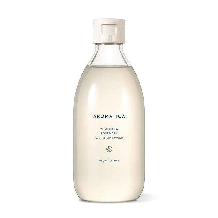 Aromatica - Lotion nettoyante tout-en-un revitalisante au romarin 300 ml