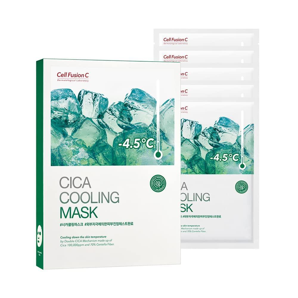 Cell Fusion C - Cica Cooling Mask - 5 sheets