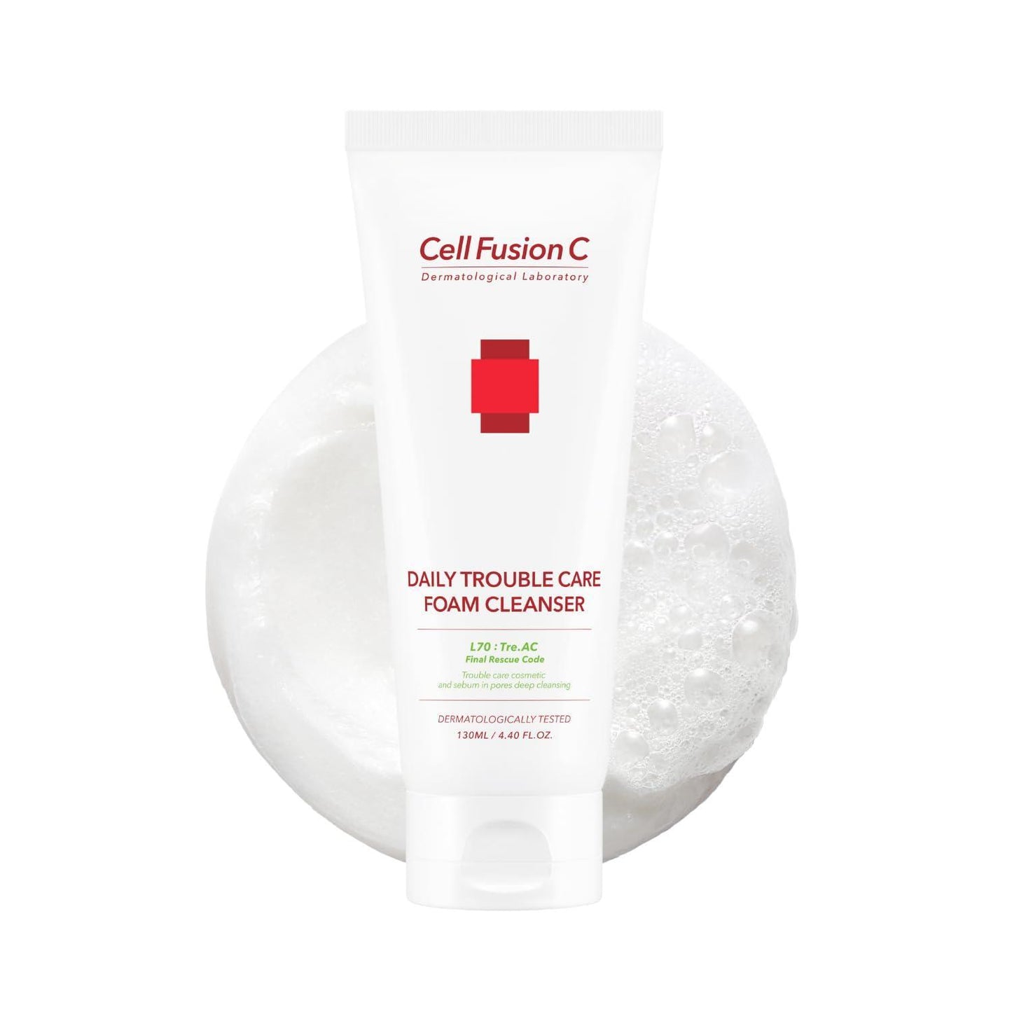 Cell Fusion C - TRE.AC Daily Trouble Care Foam Cleanser - 130ml