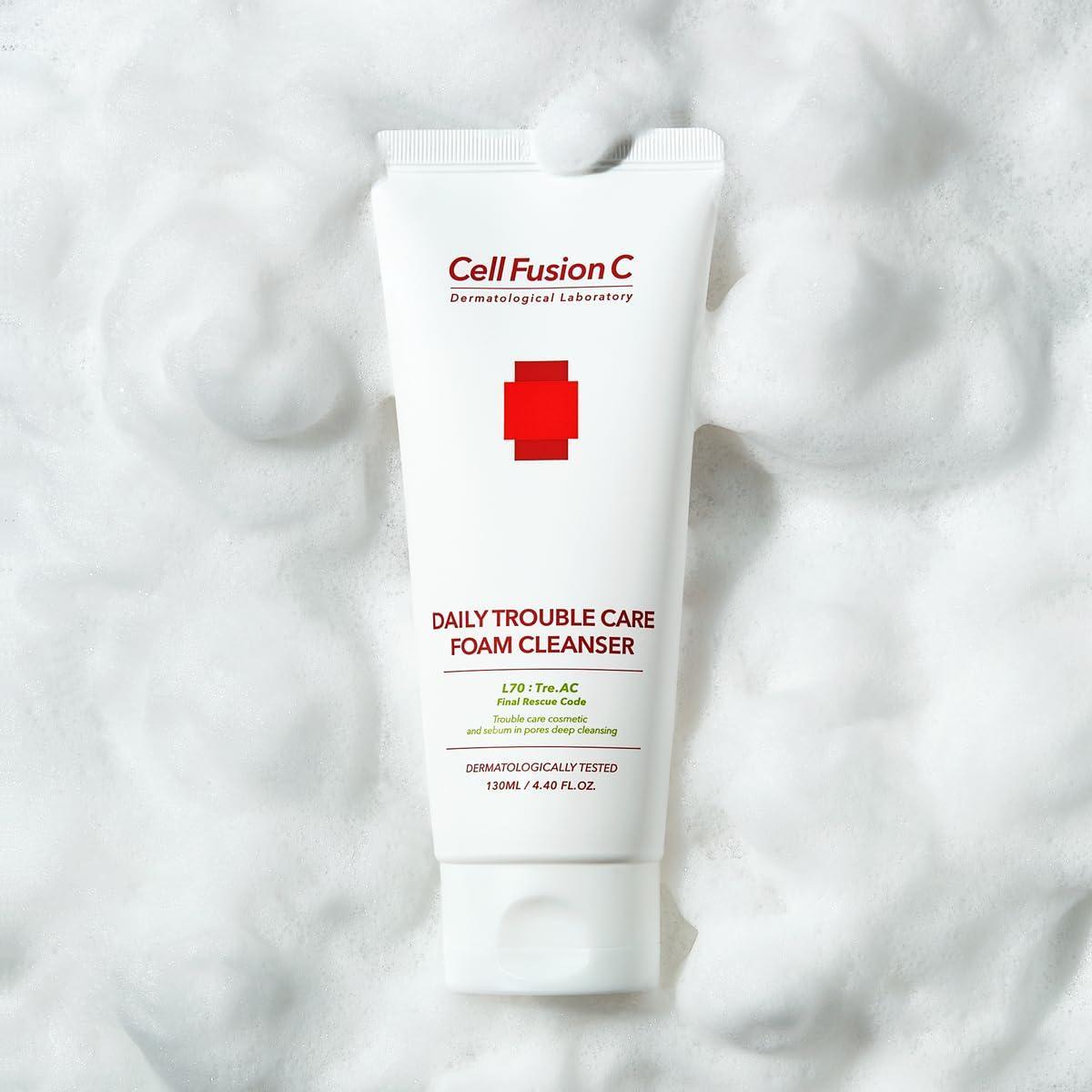 Cell Fusion C - TRE.AC Daily Trouble Care Foam Cleanser - 130ml