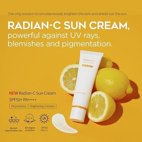 Laneige - RADIAN-C SUNCREAM 50ml (SPF50+)