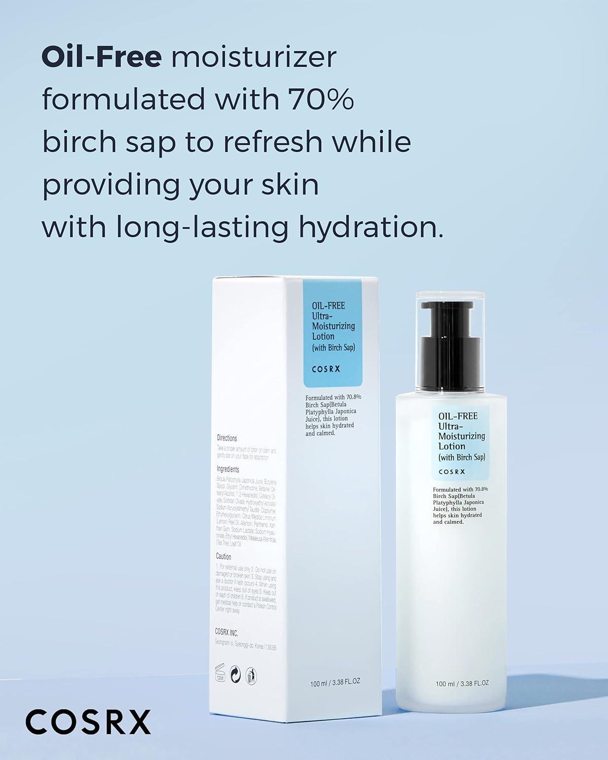 COSRX - Oil-Free Ultra-Moisturizing Lotion with Birch Sap 100ml