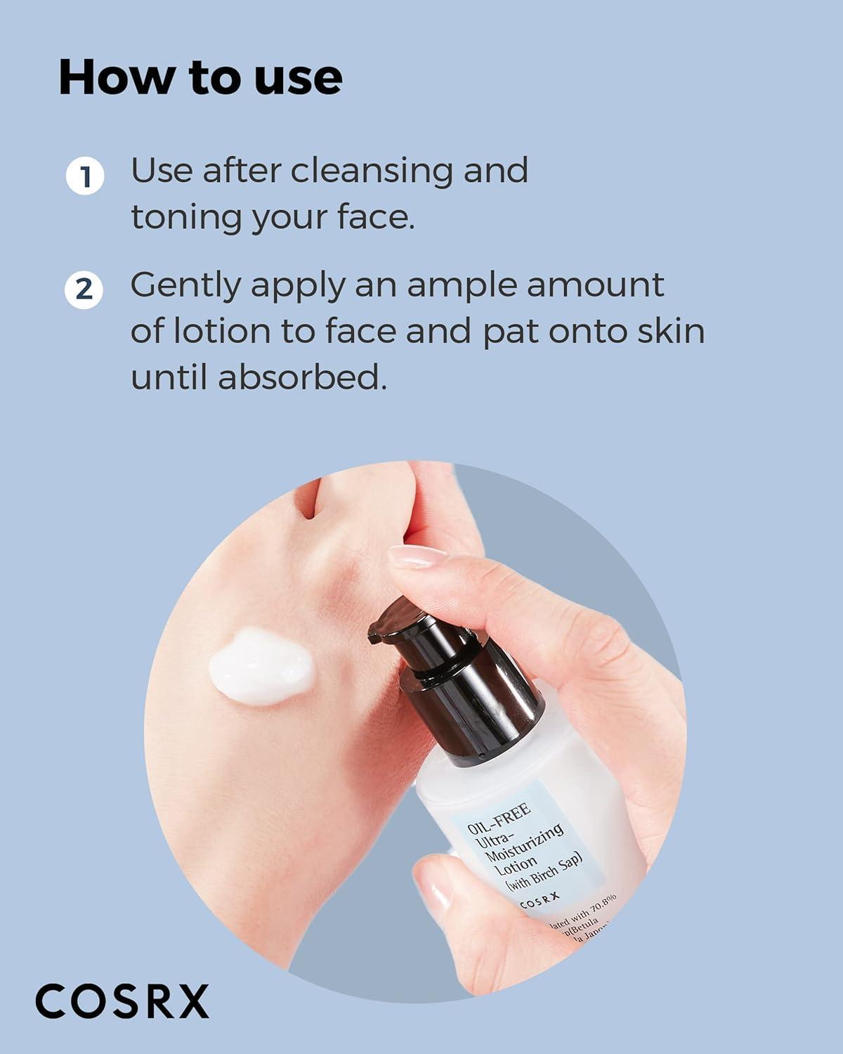 COSRX - Oil-Free Ultra-Moisturizing Lotion with Birch Sap 100ml