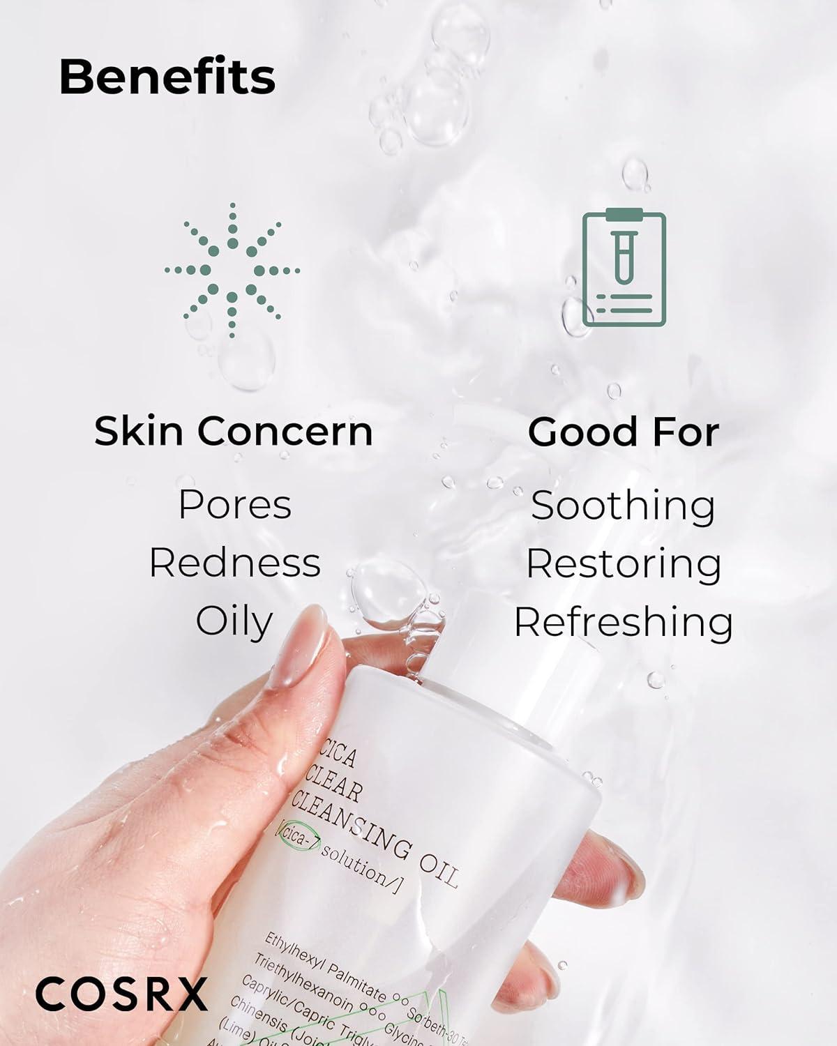 COSRX - Pure Fit Cica Clear Cleansing Oil 200ml