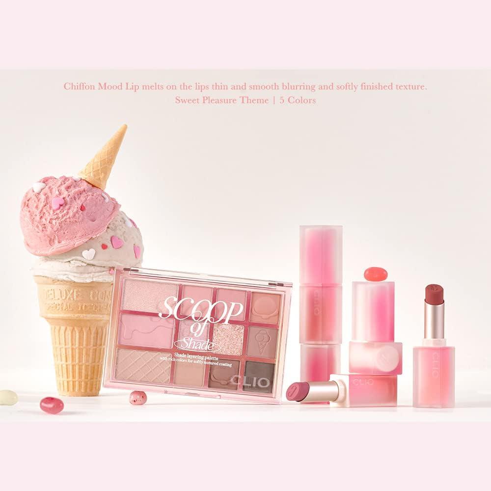 Clio - Chiffon Mood Lip #09 Strawberry Cookie