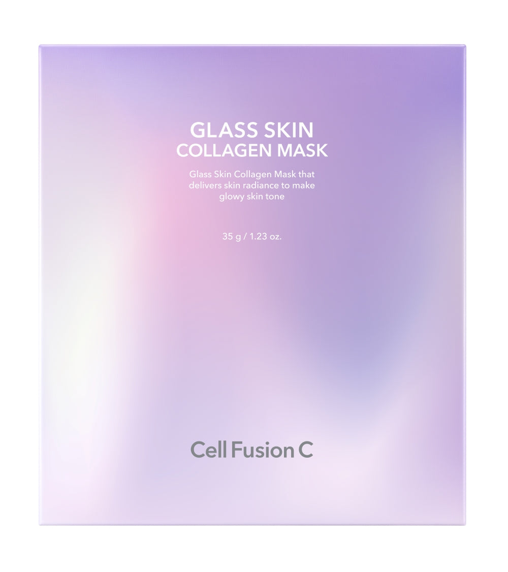Cell Fusion C - Glass Skin Collagen Mask 35g*5ea