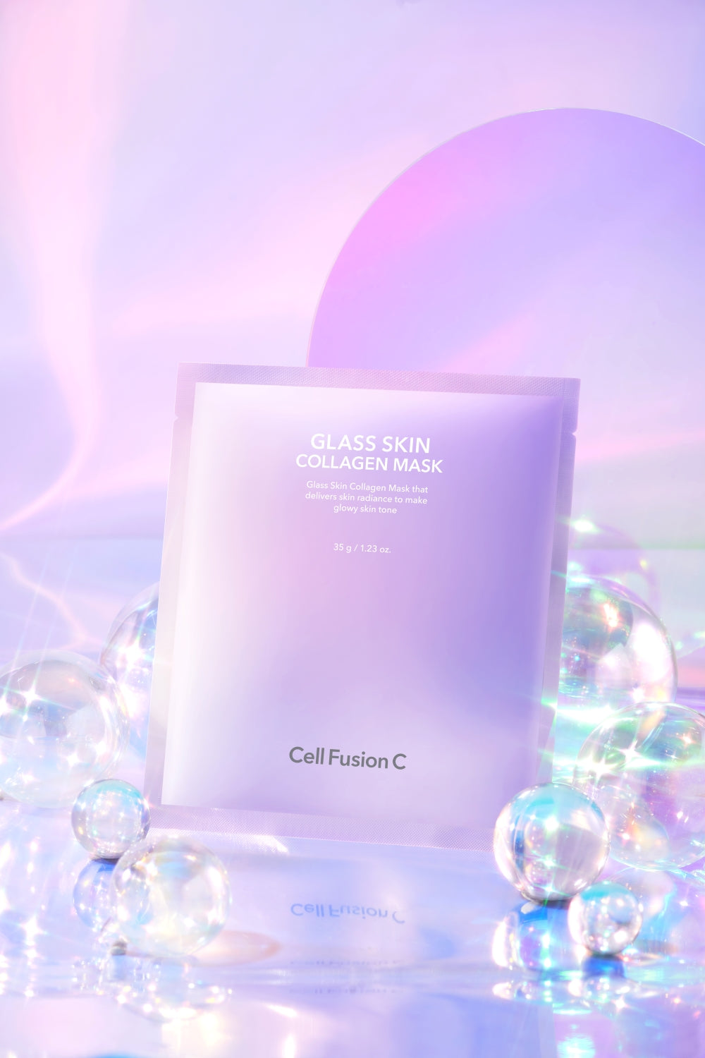 Cell Fusion C - Glass Skin Collagen Mask 35g*5ea