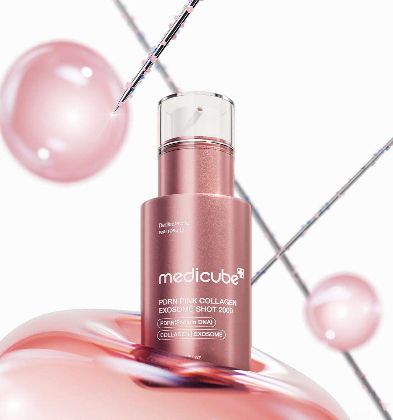 Medicube - PDRN Pink Collagen exosome shot ampoule 2000 30ml