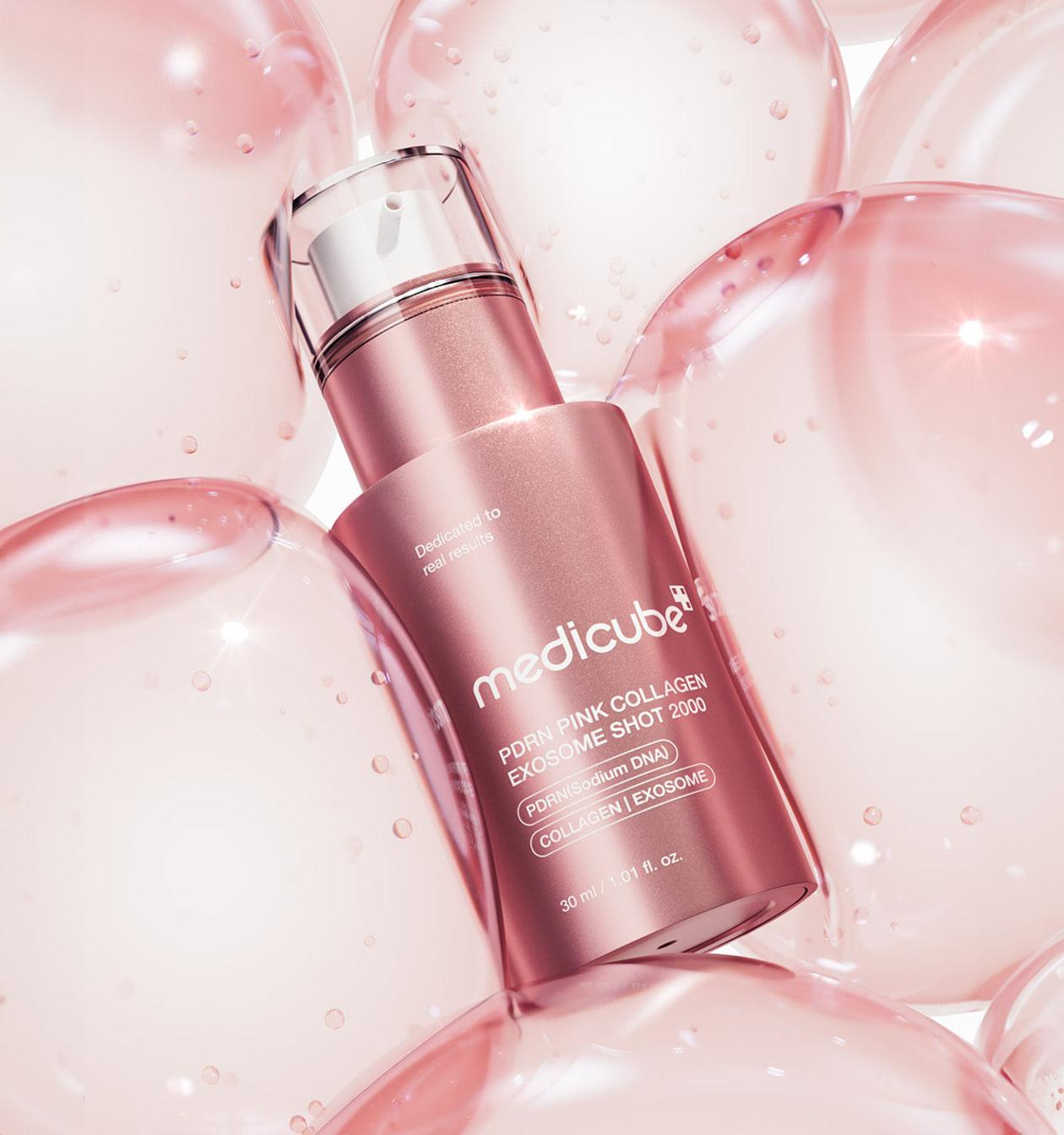 Medicube - PDRN Pink Collagen exosome shot ampoule 2000 30ml