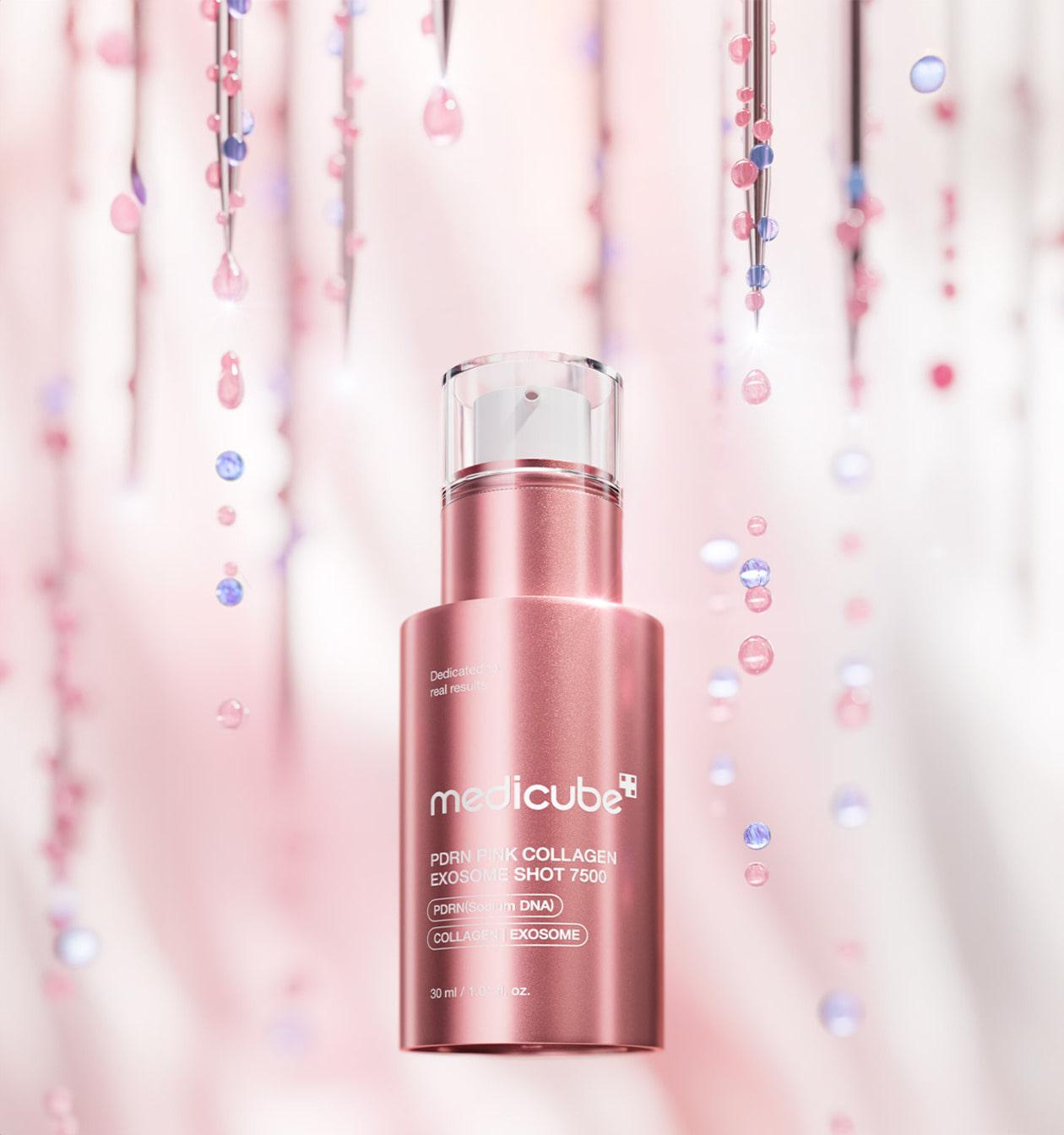 Medicube - PDRN Pink Collagen exosome shot ampoule 7500 30ml