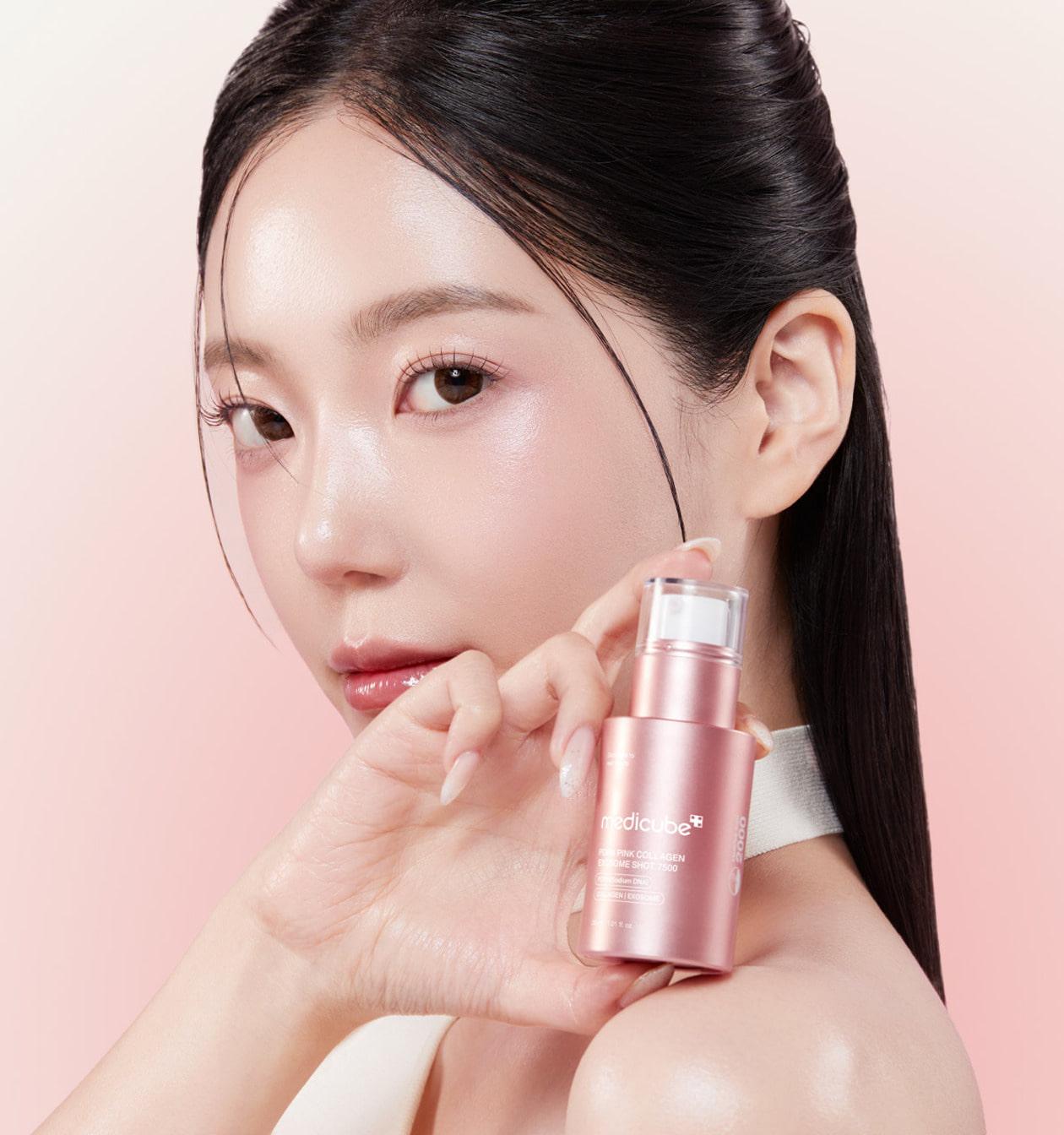 Medicube - PDRN Pink Collagen exosome shot ampoule 7500 30ml