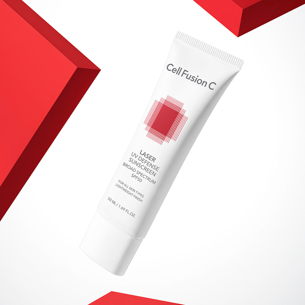 Cell Fusion C - 1+1 Laser UV Defense Sunscreen OTC 50ml+50ml