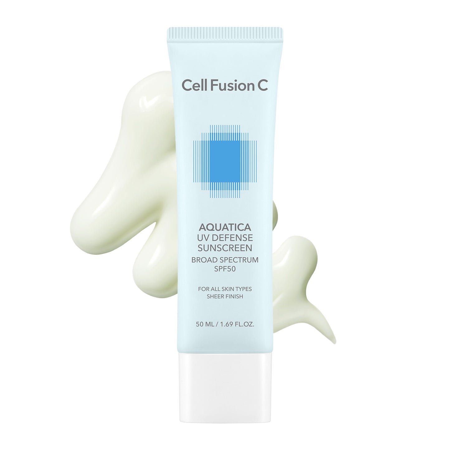 Cell Fusion C - 1+1 Aquatica UV Defense Sunscreen OTC 50ml+50ml