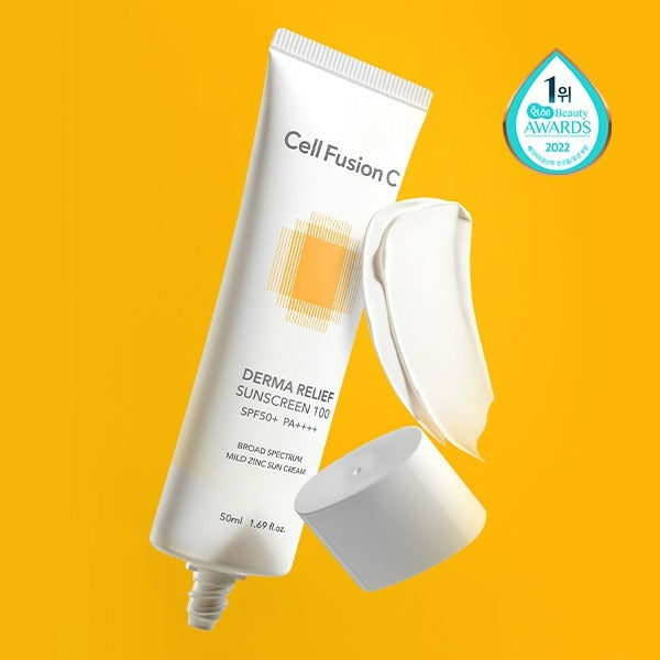 Cell Fusion C - Derma Relief Sunscreen 100 SPF50+/PA++++ 50ml