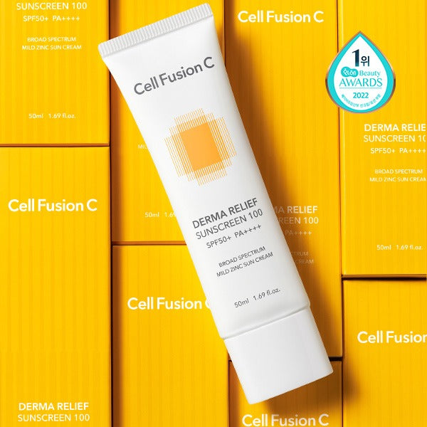 Cell Fusion C - Derma Relief Sunscreen 100 SPF50+/PA++++ 50ml