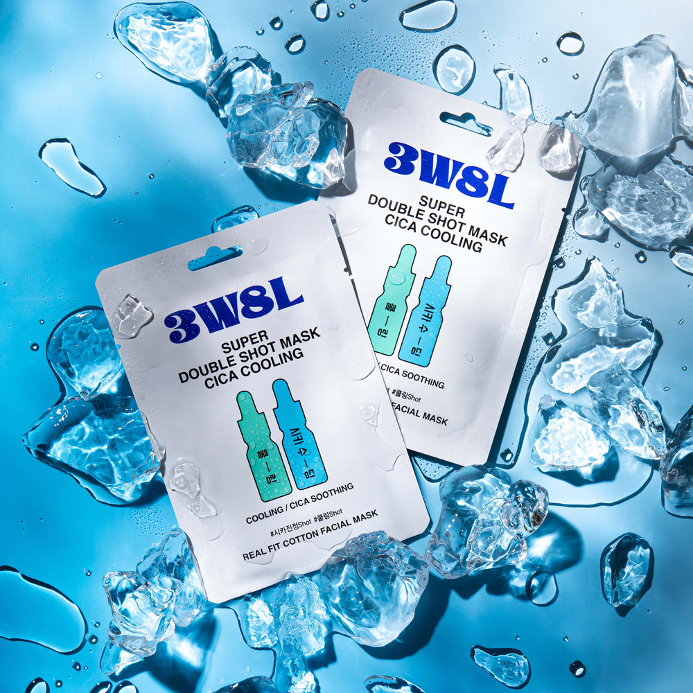 3W8L - Super Double Shot Mask Cica Cooling 27ml