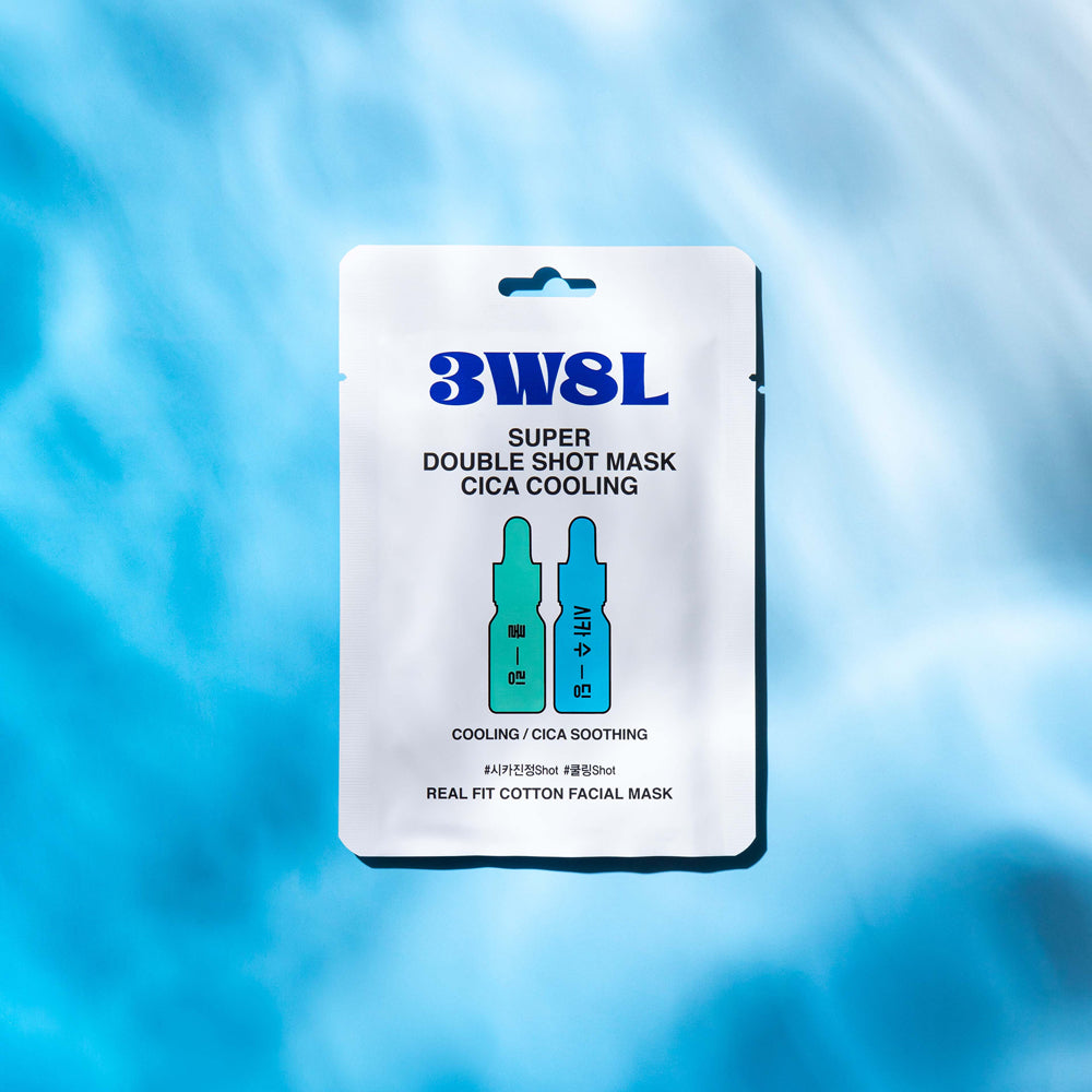 3W8L - Super Double Shot Mask Cica Cooling 27ml