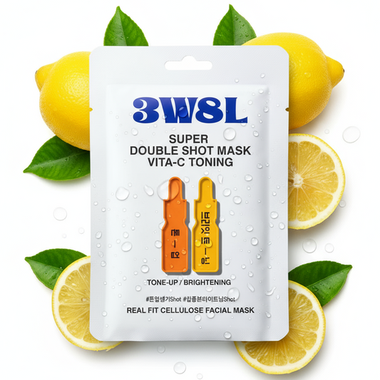 3W8L - Super Double Shot Mask VitaC Toning 27ml