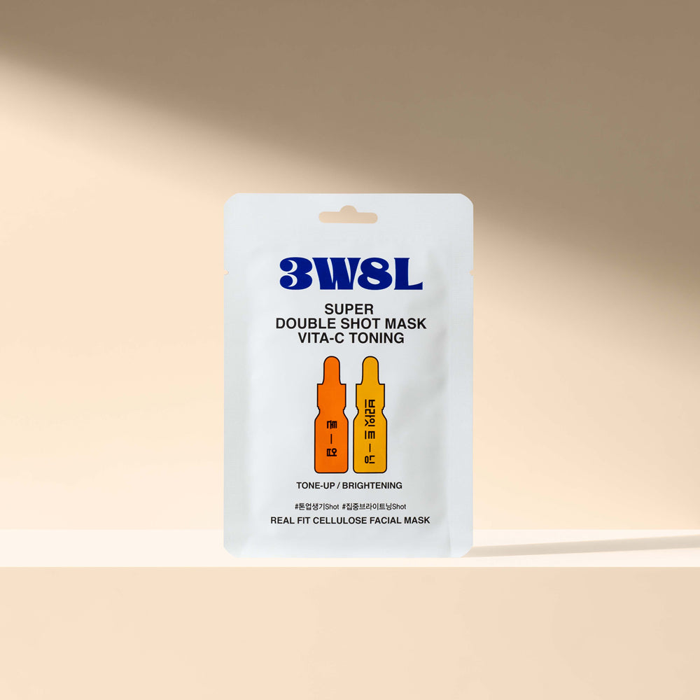 3W8L - Super Double Shot Mask VitaC Toning 27ml