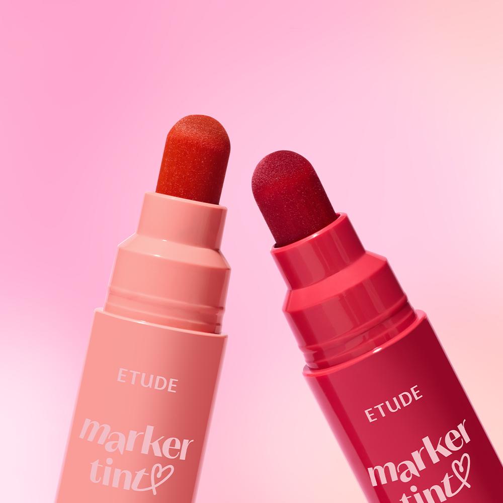 Etude House - Dear Darling Marker Tint 3.5g #05 Pink Tangerine