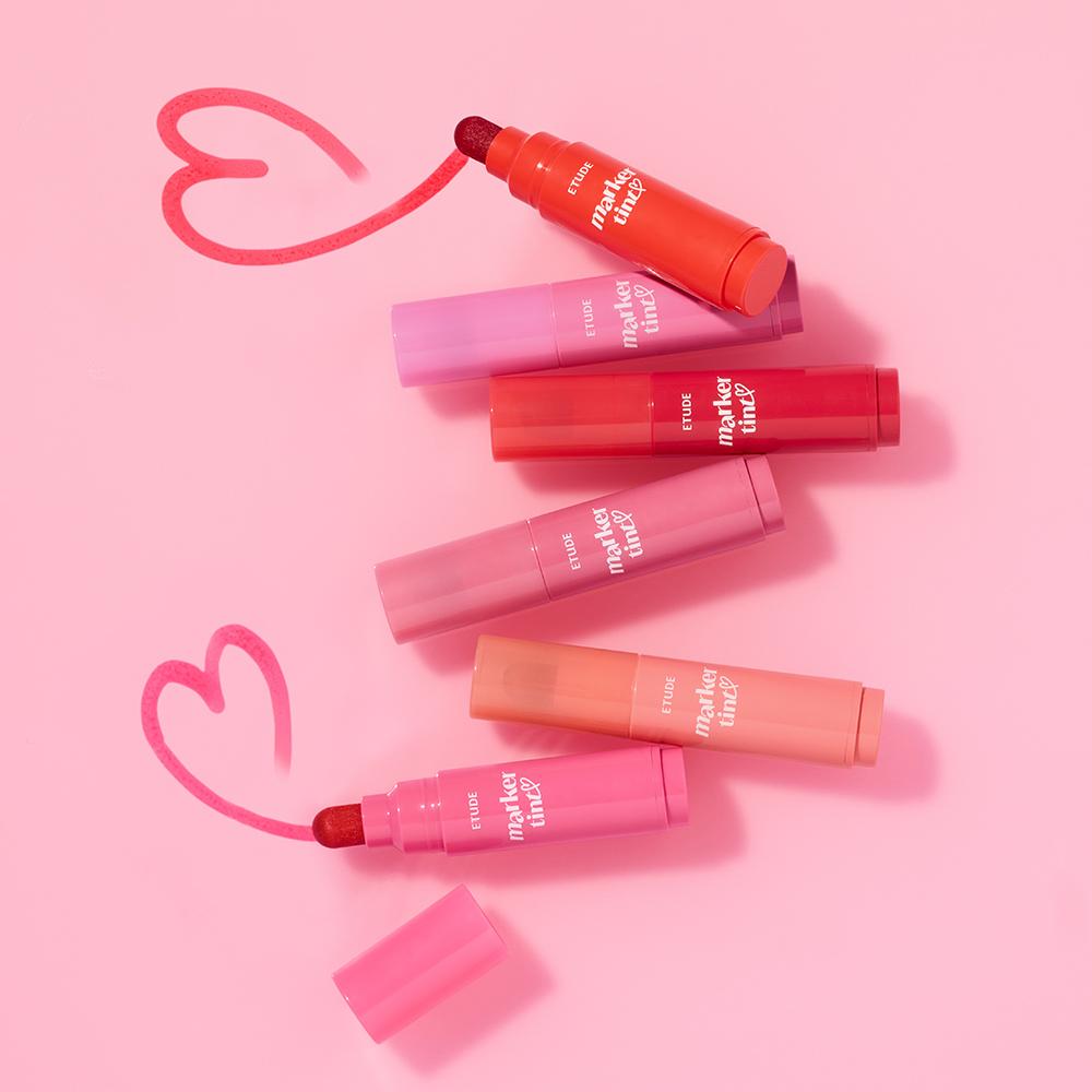 Etude House - Dear Darling Marker Tint 3.5g #01 Raspberry Pop