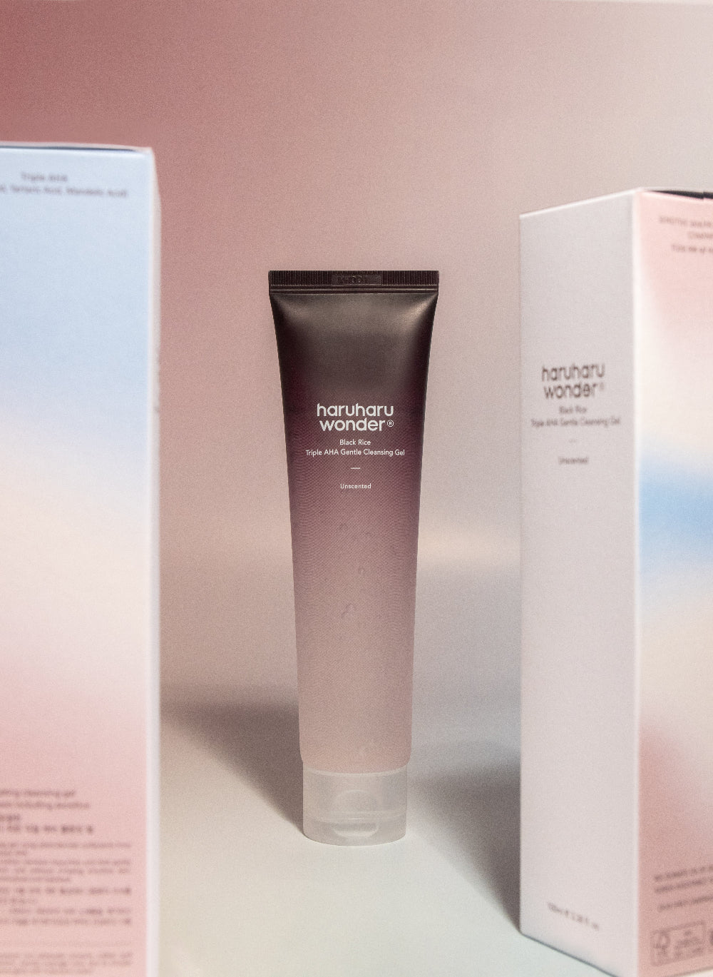 haruharu wonder - Black Rice Triple AHA Gentle Cleansing Gel Unscented 100ml